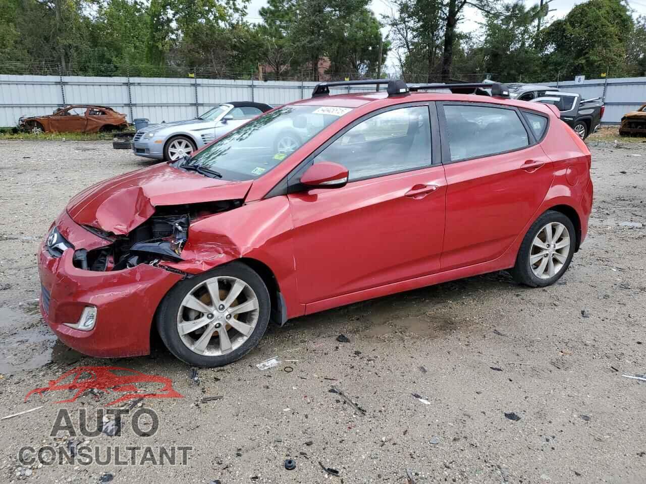 HYUNDAI ACCENT 2013 - KMHCU5AE9DU108166