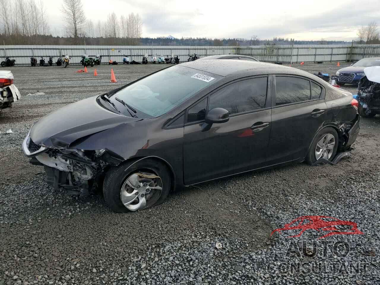 HONDA CIVIC 2013 - 19XFB2F57DE223023
