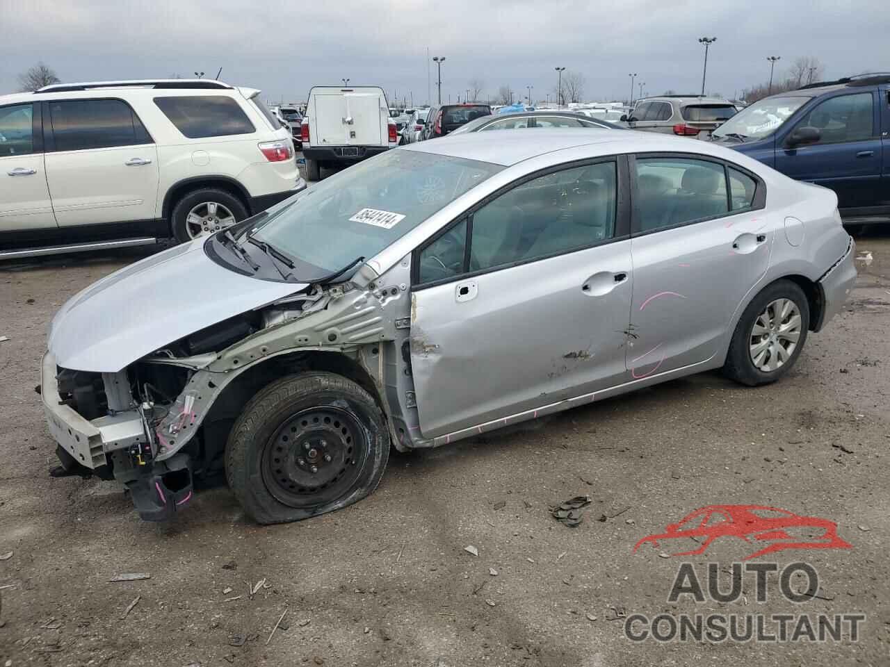 HONDA CIVIC 2012 - 19XFB2F55CE071886