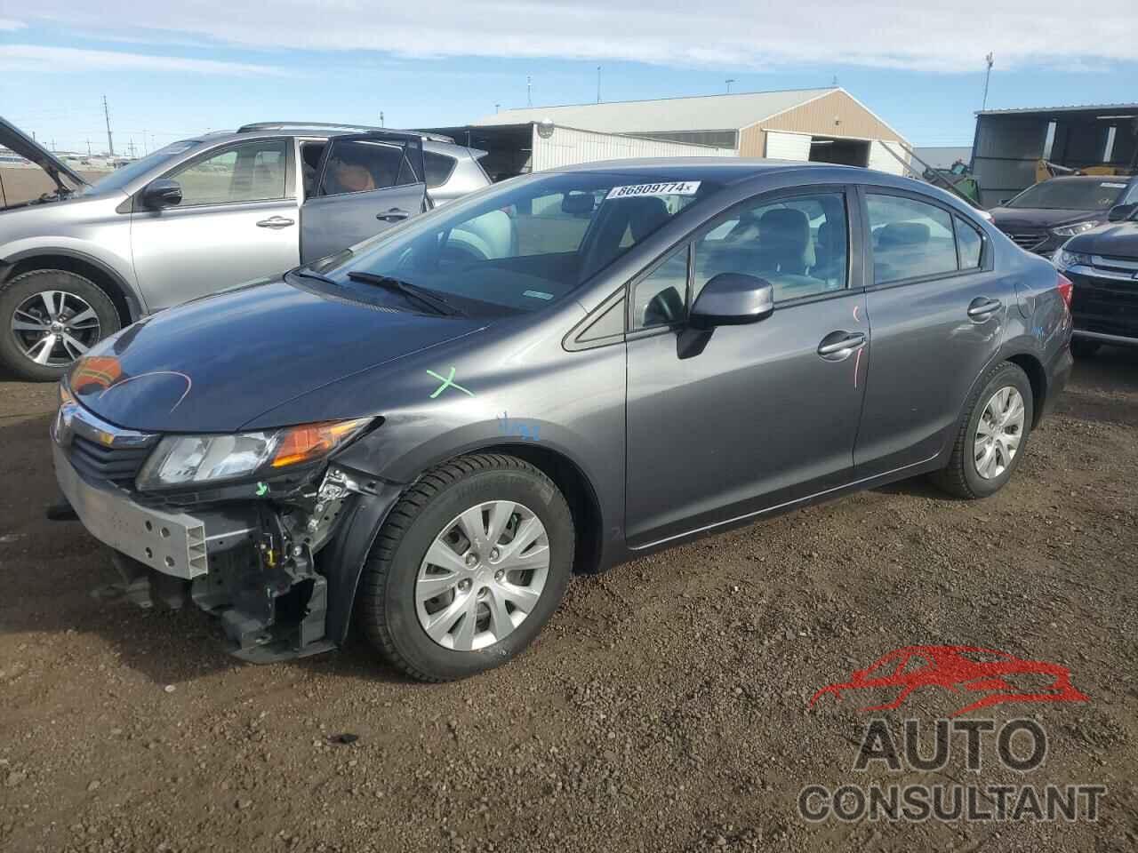 HONDA CIVIC 2012 - 2HGFB2F5XCH317613