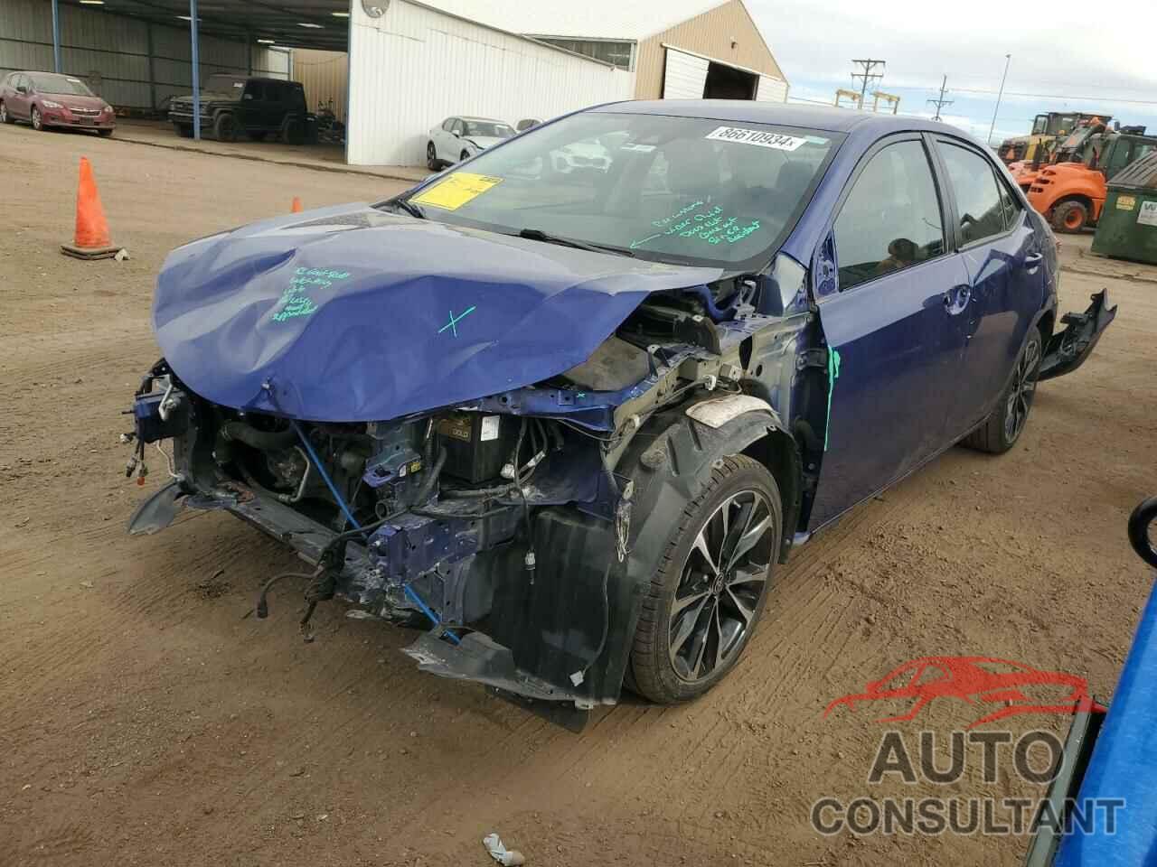 TOYOTA COROLLA 2019 - 2T1BURHE3KC184554