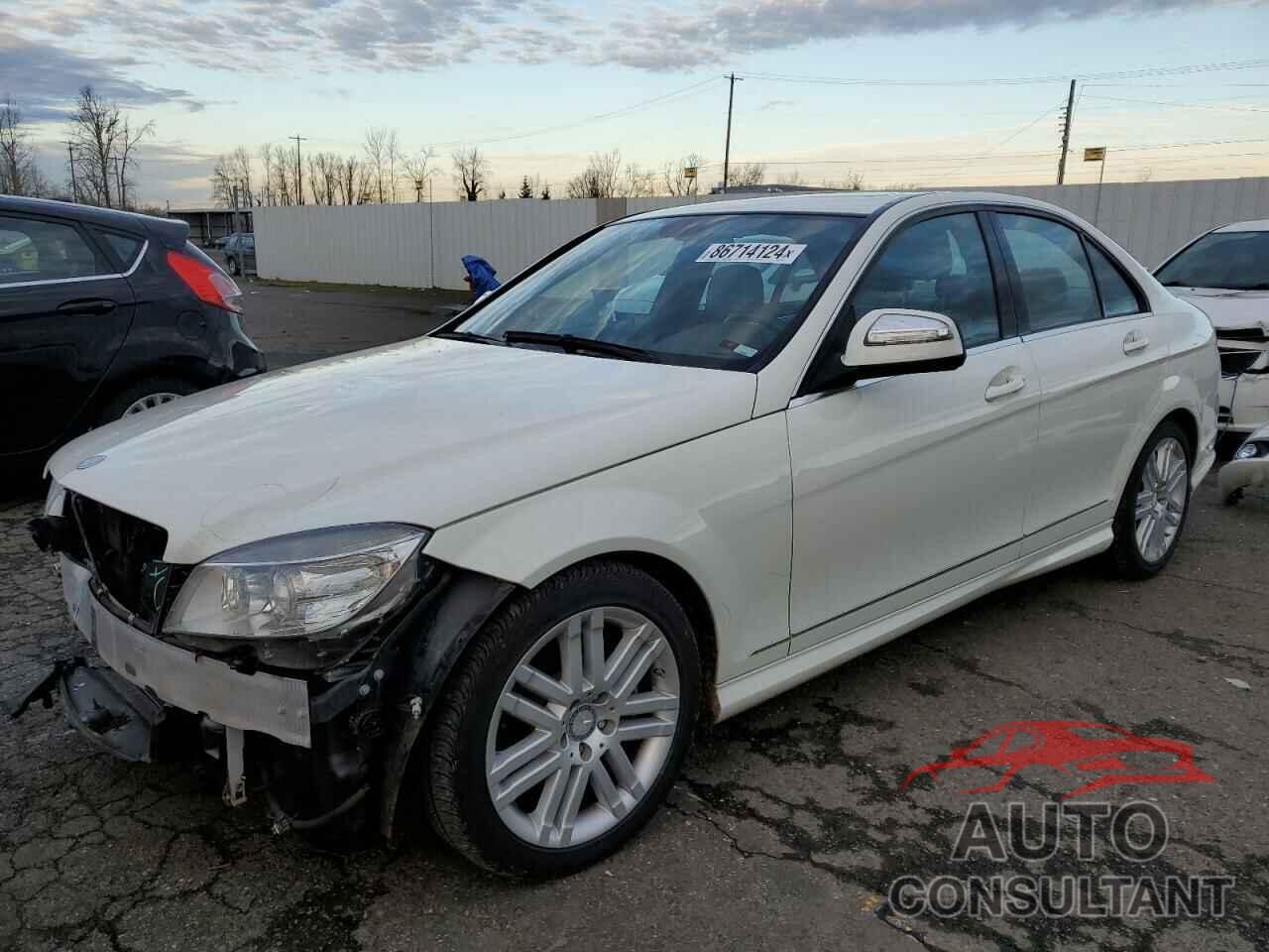 MERCEDES-BENZ C-CLASS 2009 - WDDGF54X09F241512