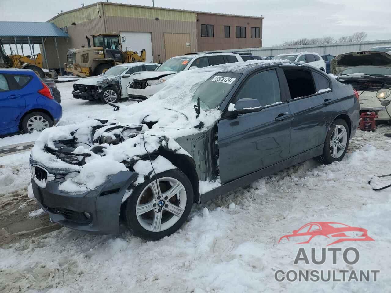 BMW 3 SERIES 2014 - WBA3B3C52EJ978689