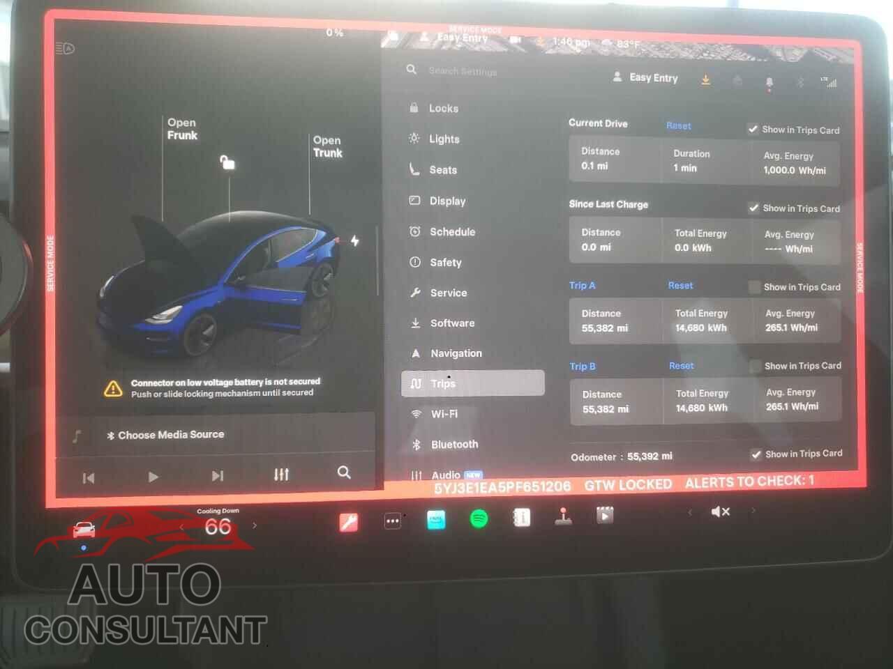 TESLA MODEL 3 2023 - 5YJ3E1EA5PF651206