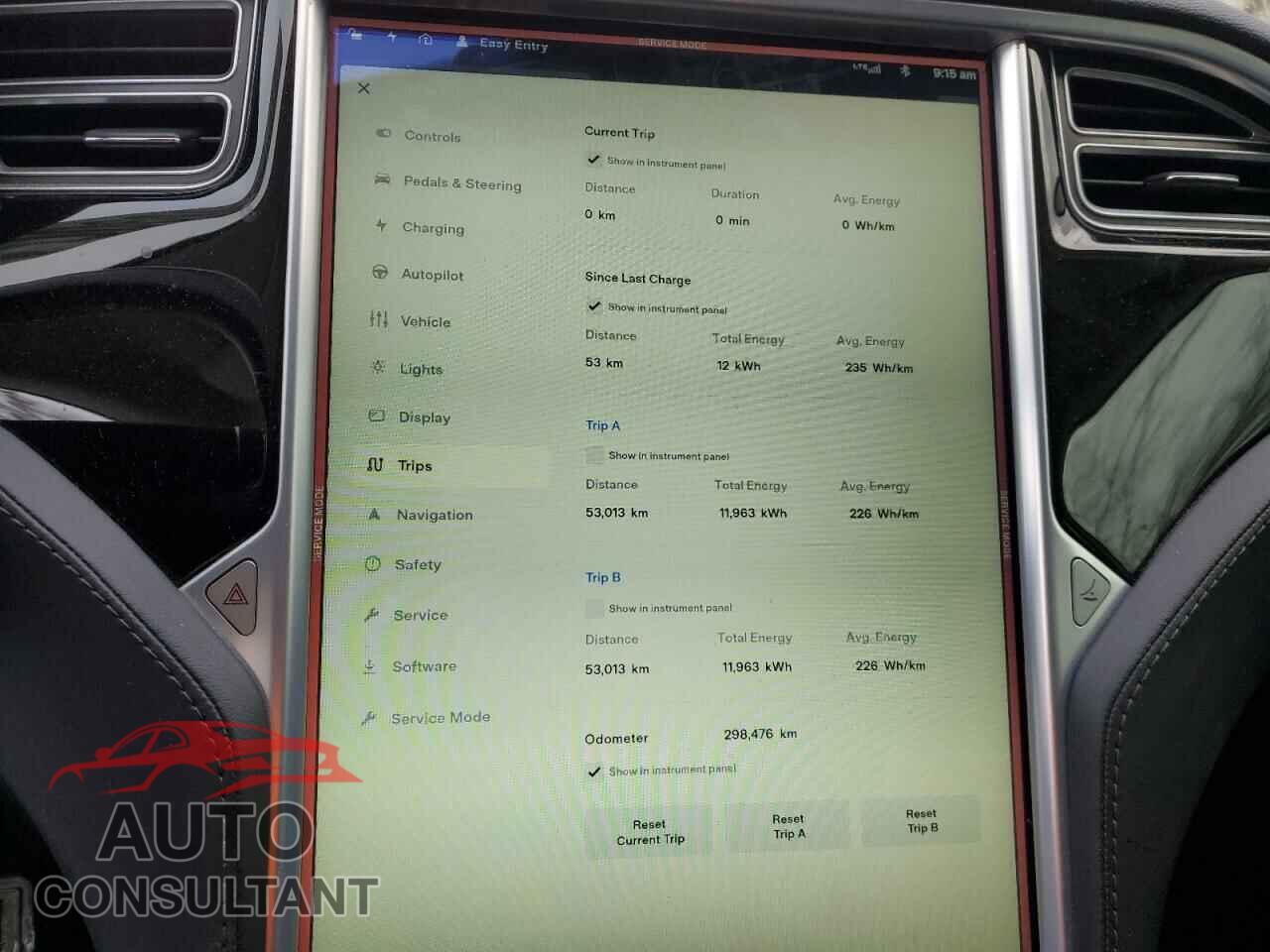 TESLA MODEL S 2015 - 5YJSA1H28FF099968