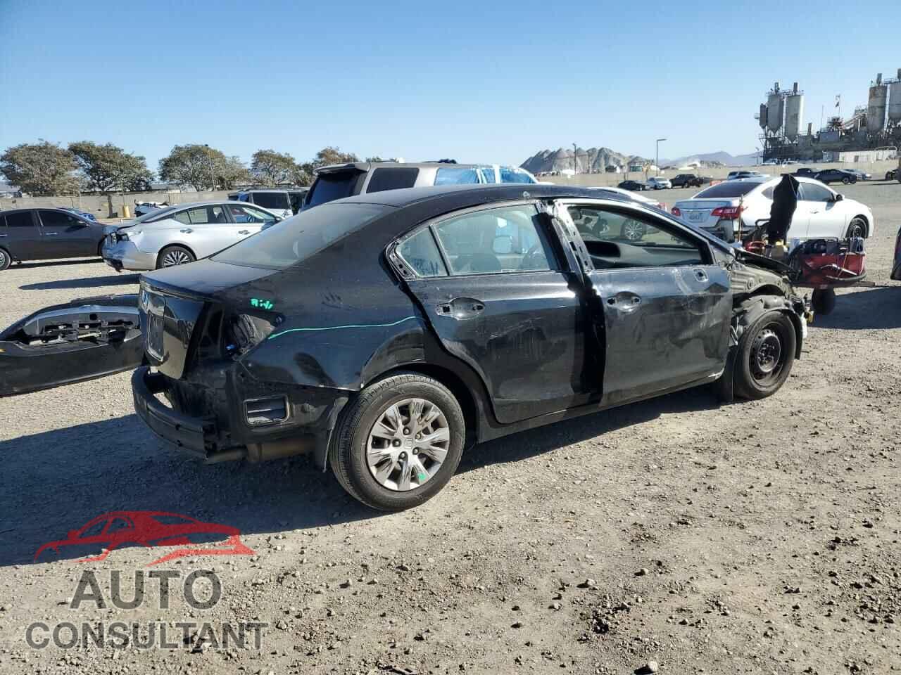 HONDA CIVIC 2012 - 19XFB2F55CE389877