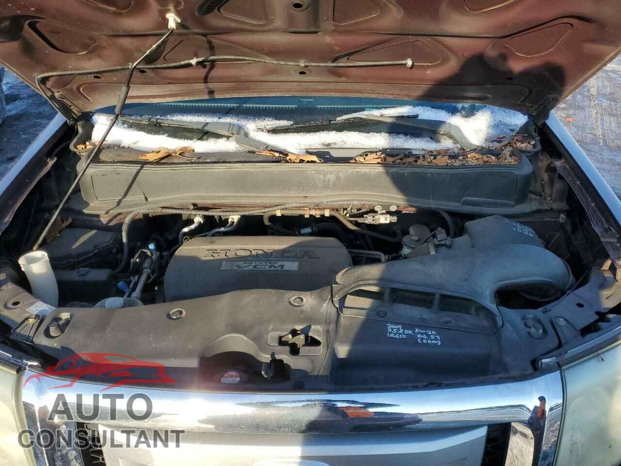 HONDA PILOT 2009 - 5FNYF48699B048936