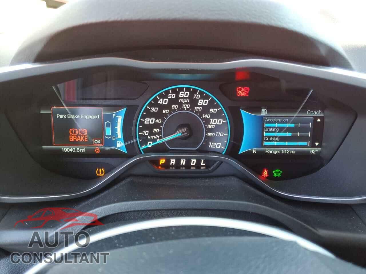 FORD CMAX 2016 - 1FADP5AU5GL104316