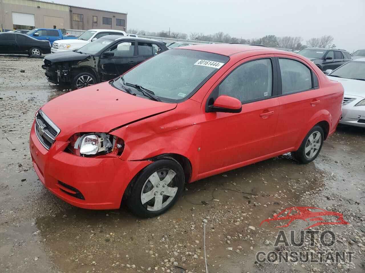 CHEVROLET AVEO 2009 - KL1TD56E29B384227