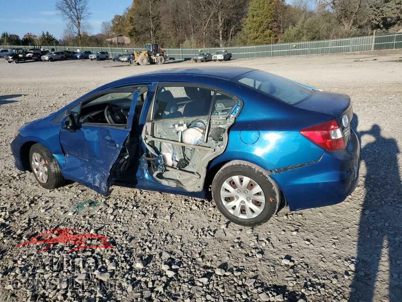 HONDA CIVIC 2012 - 19XFB2F55CE062993
