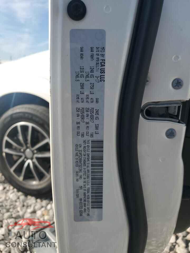 DODGE JOURNEY 2017 - 3C4PDCAB4HT621941
