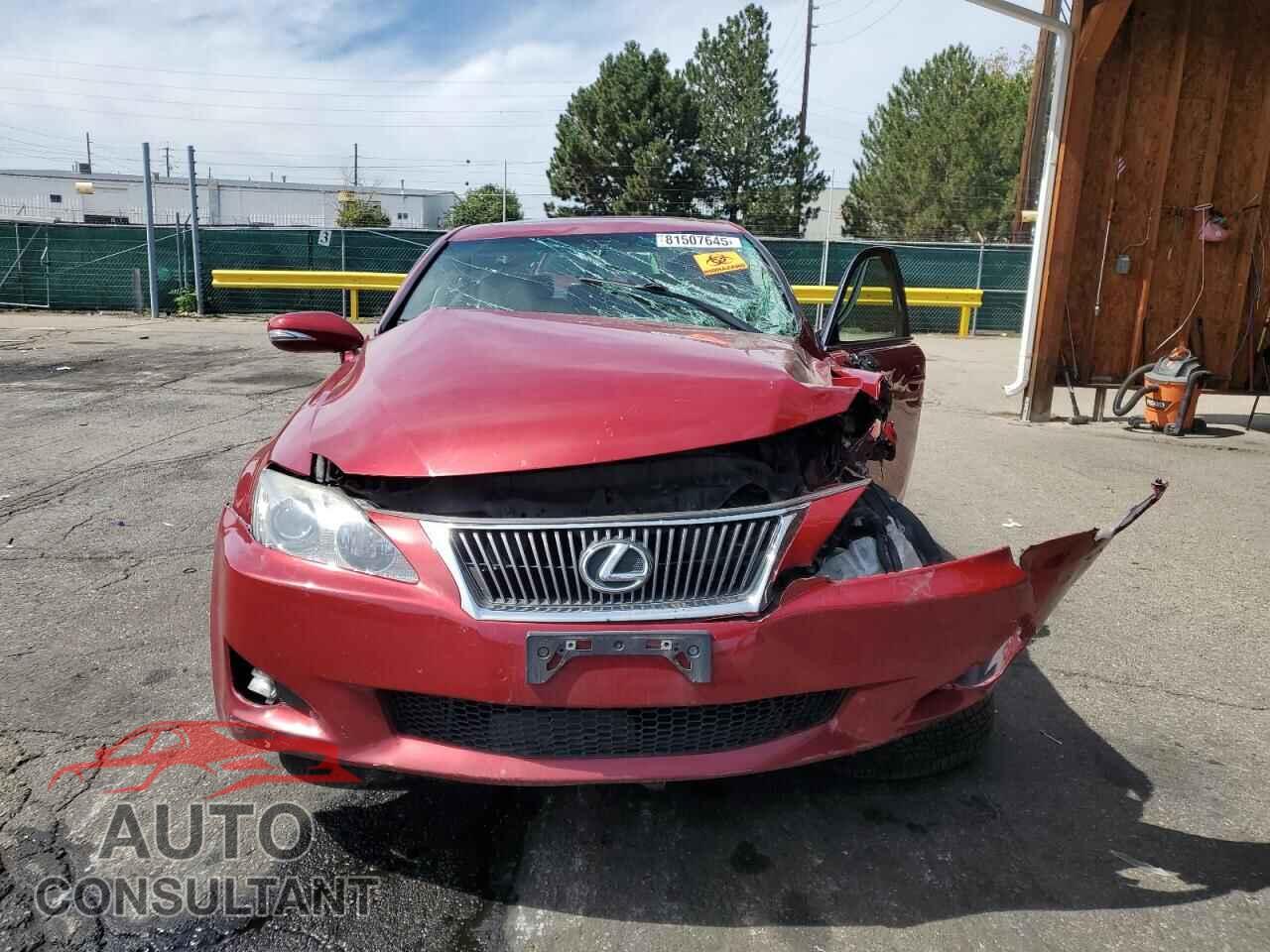 LEXUS IS 2010 - JTHCF5C22A5036717