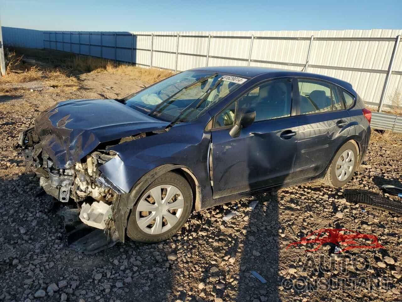 SUBARU IMPREZA 2012 - JF1GPAA63CH232669