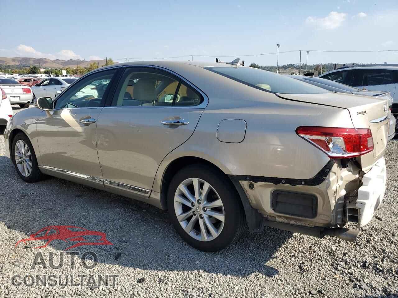 LEXUS ES350 2012 - JTHBK1EG3C2476961