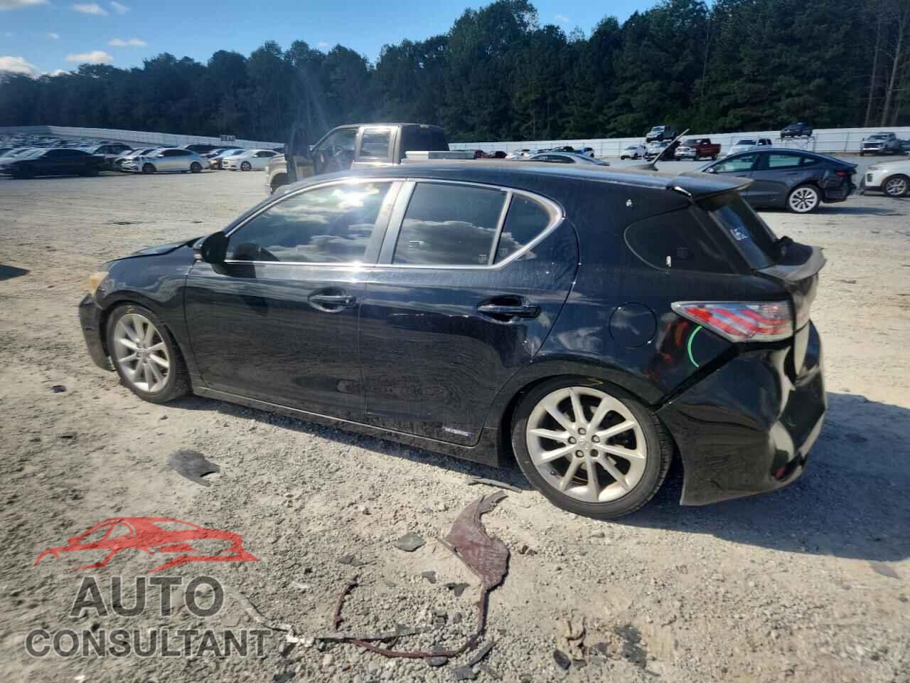 LEXUS CT 200 2012 - JTHKD5BH6C2108532