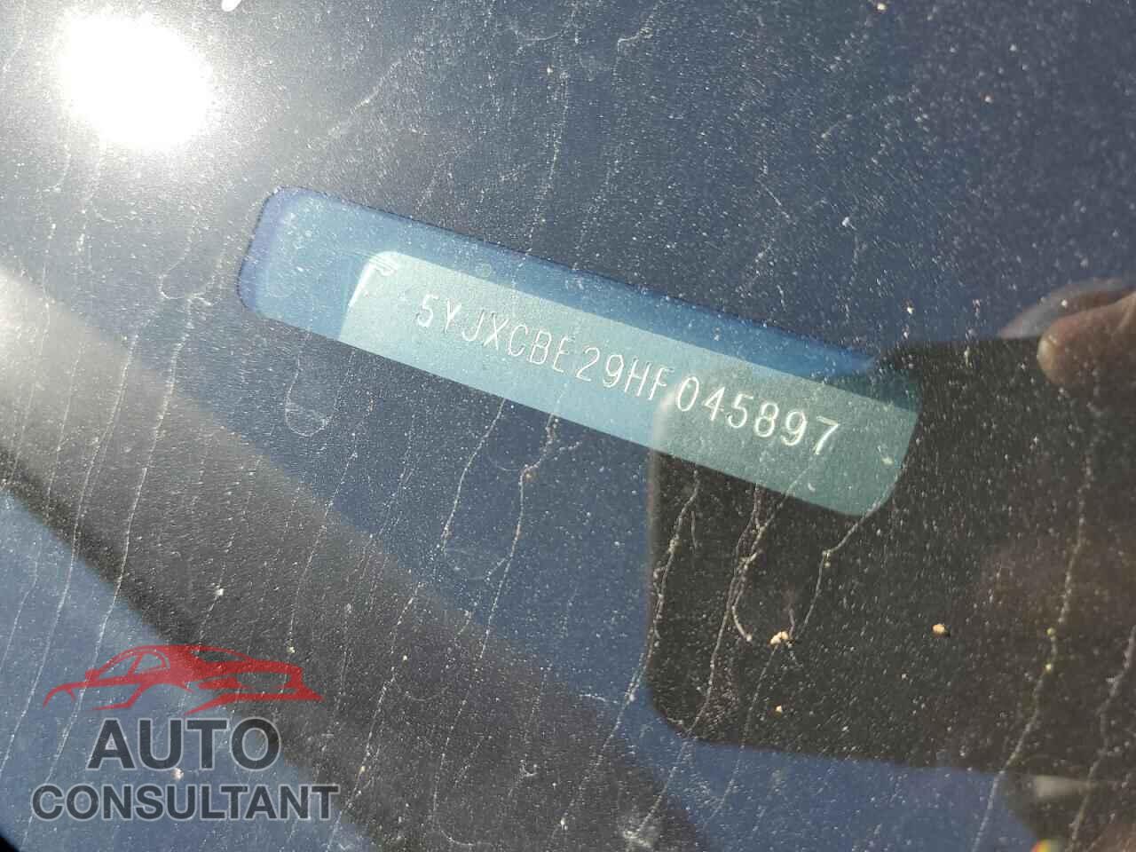 TESLA MODEL X 2017 - 5YJXCBE29HF045897