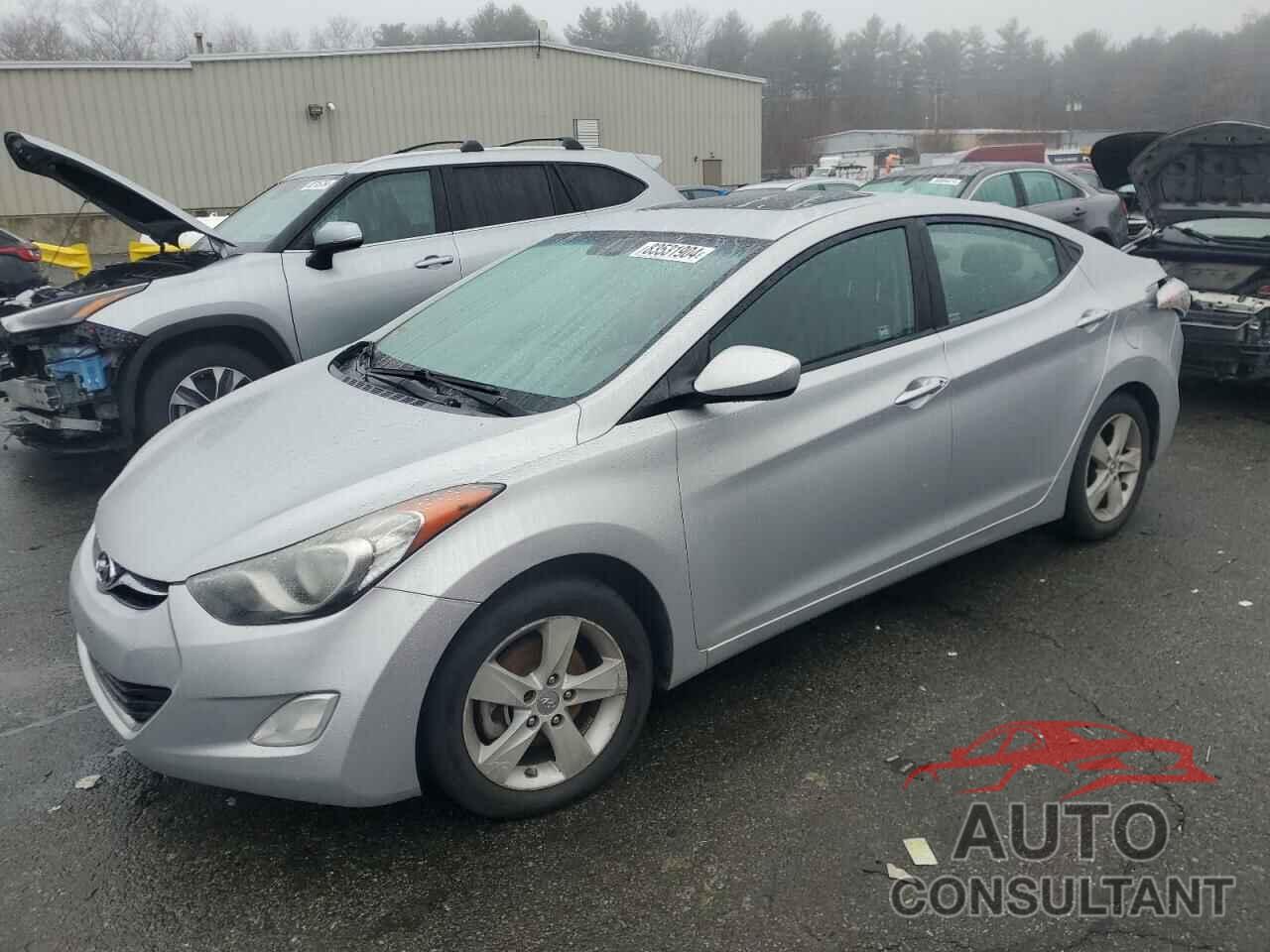 HYUNDAI ELANTRA 2013 - KMHDH4AE9DU874188