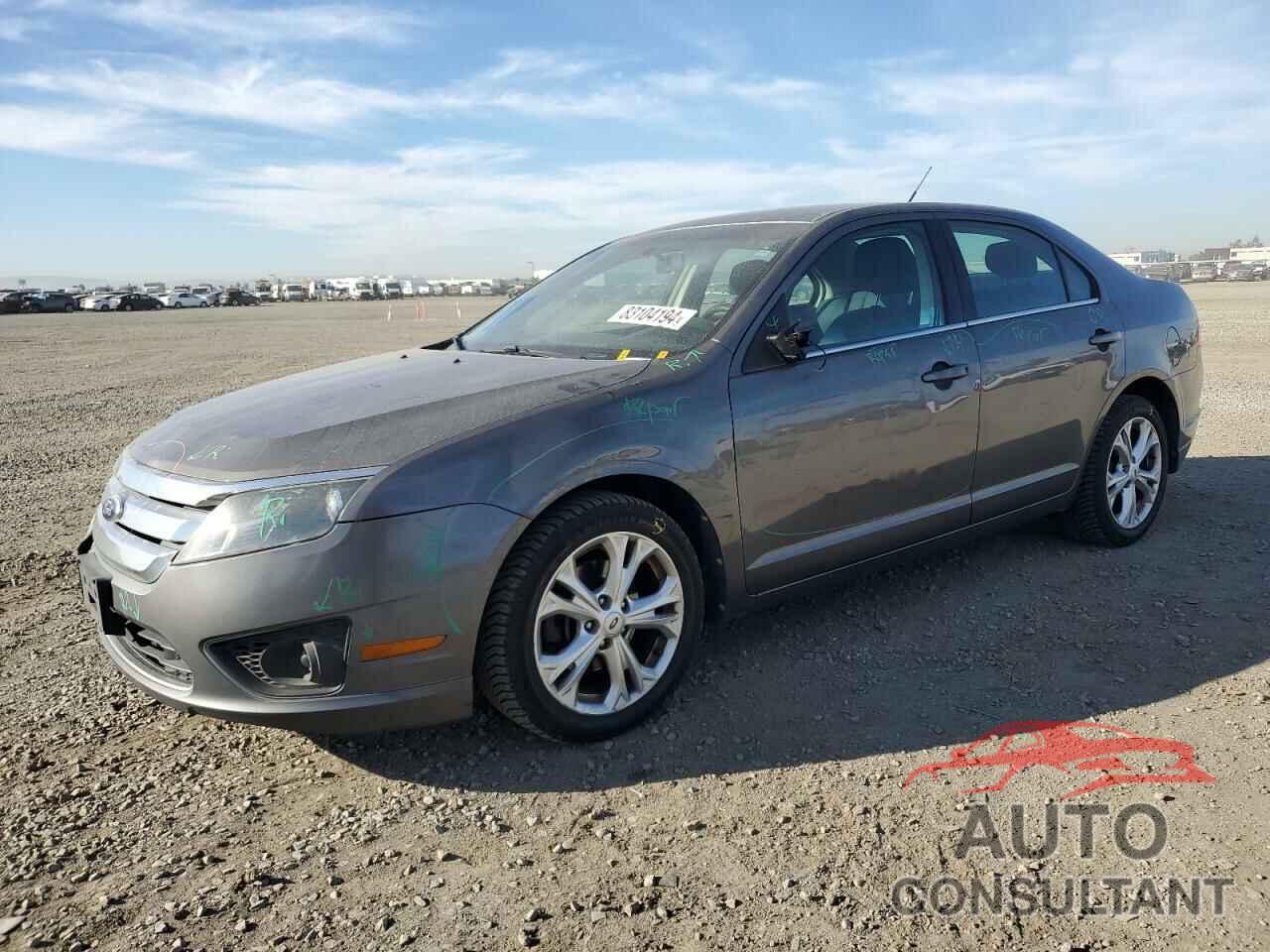 FORD FUSION 2012 - 3FAHP0HA7CR225280