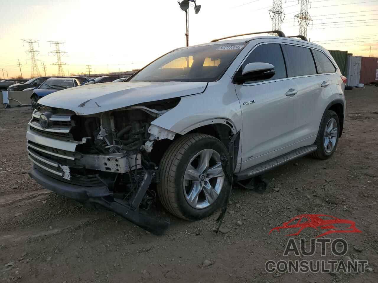 TOYOTA HIGHLANDER 2016 - 5TDDCRFH8GS015007