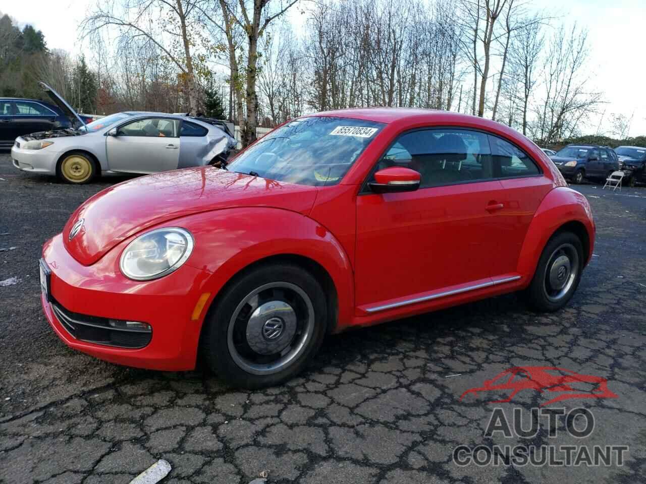 VOLKSWAGEN BEETLE 2013 - 3VWHP7AT3DM634418