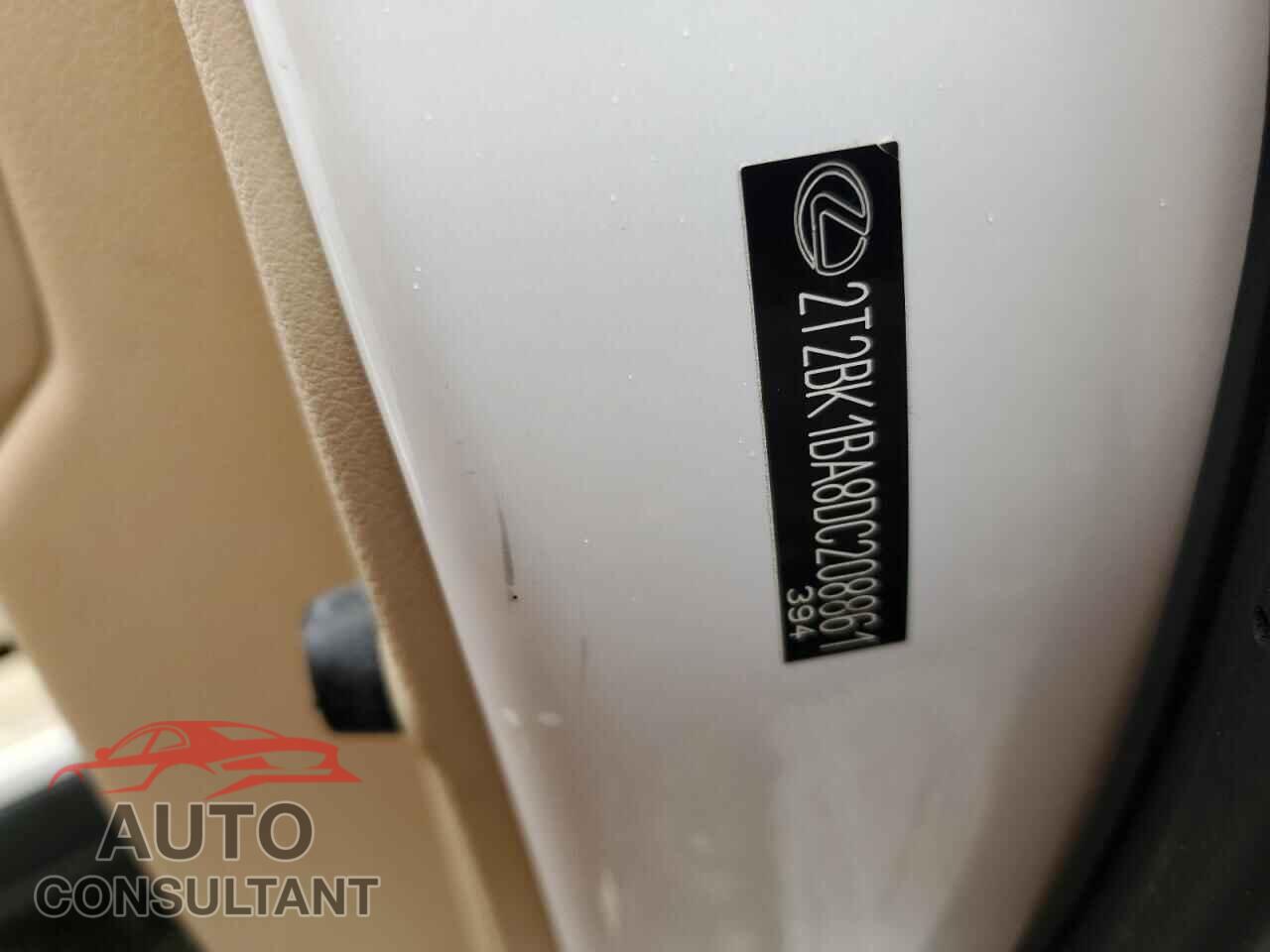 LEXUS RX350 2013 - 2T2BK1BA8DC208861