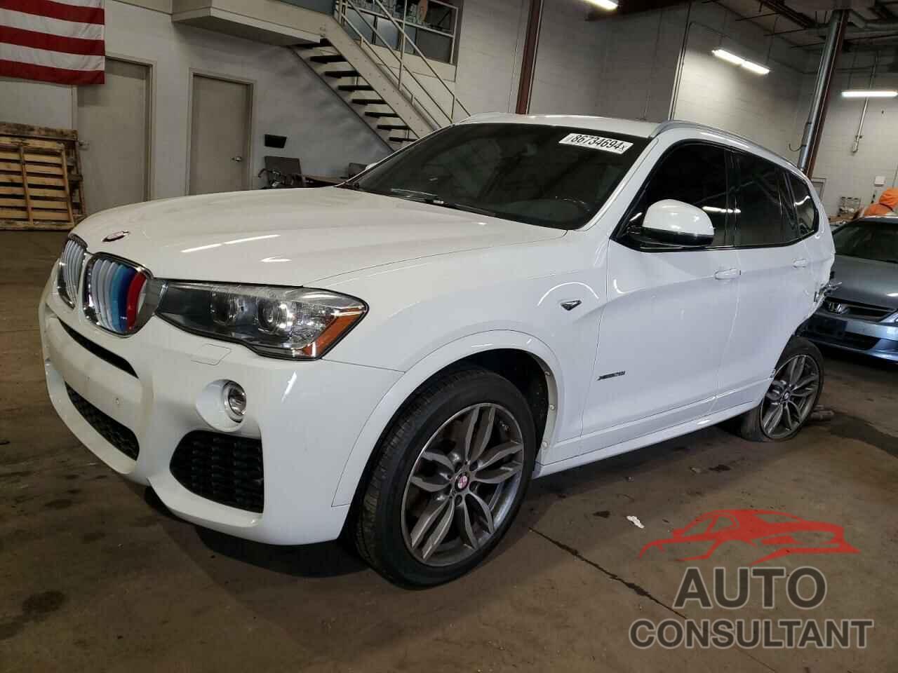 BMW X3 2017 - 5UXWX9C38H0W66825