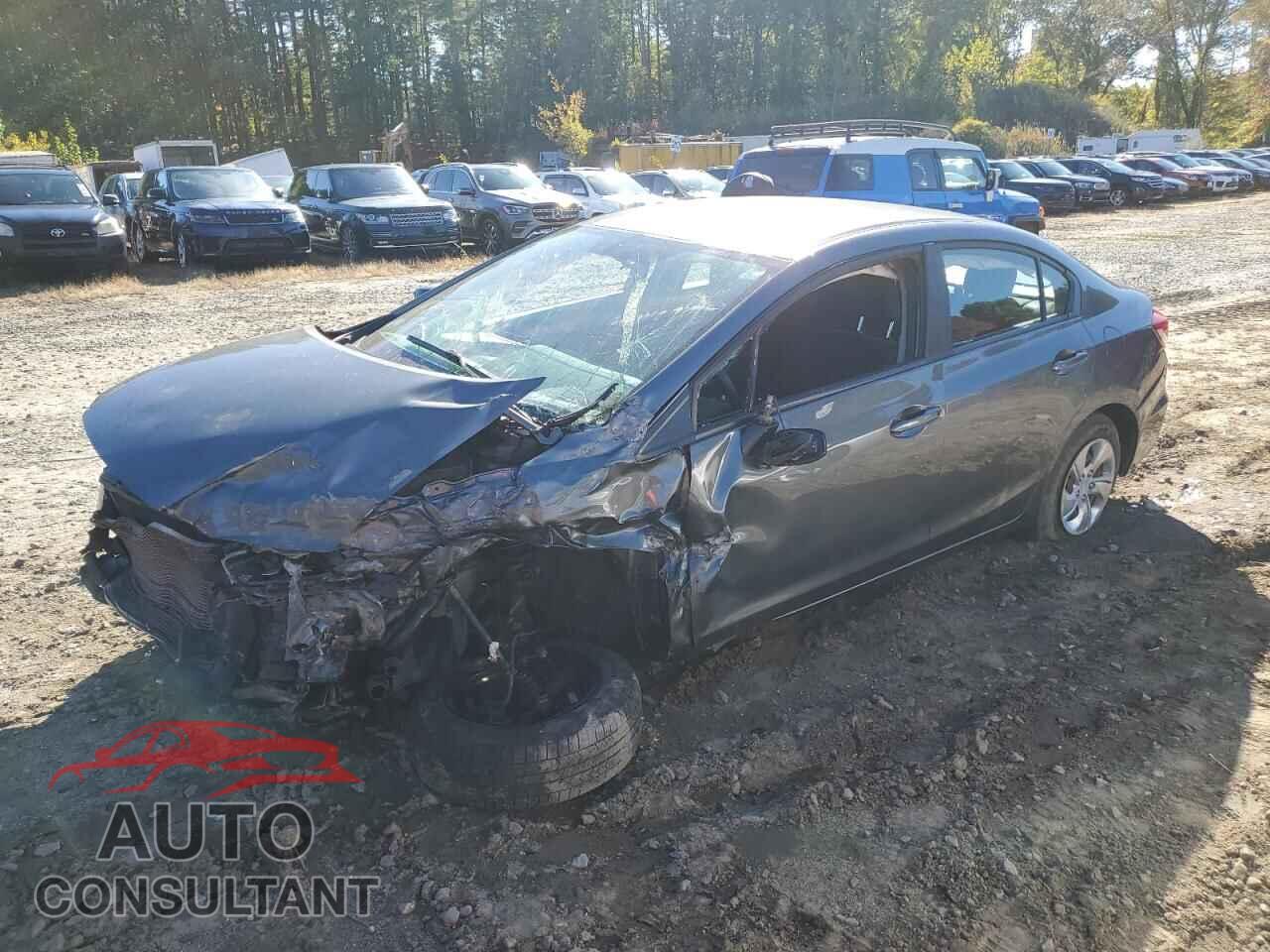 HONDA CIVIC 2013 - 19XFB2F55DE269045