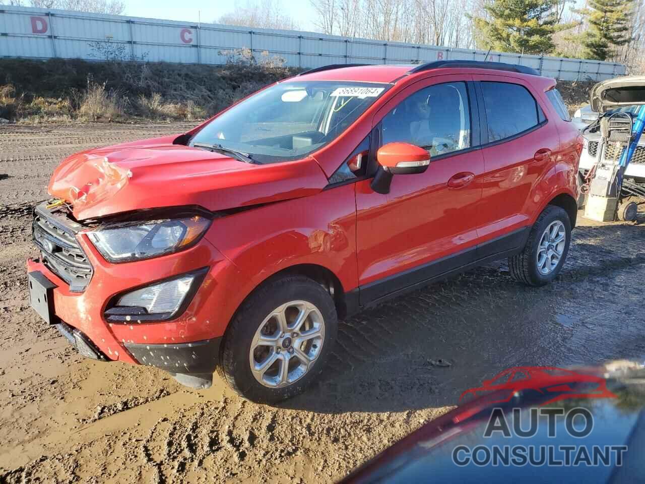 FORD ECOSPORT 2022 - MAJ6S3GL9NC460162