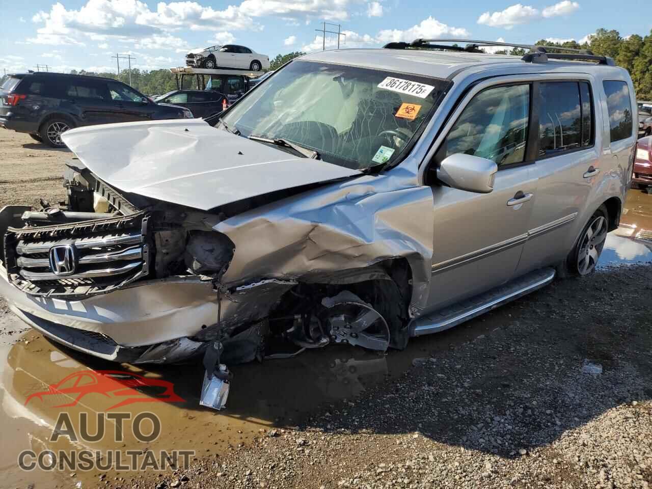 HONDA PILOT 2012 - 5FNYF3H91CB036257