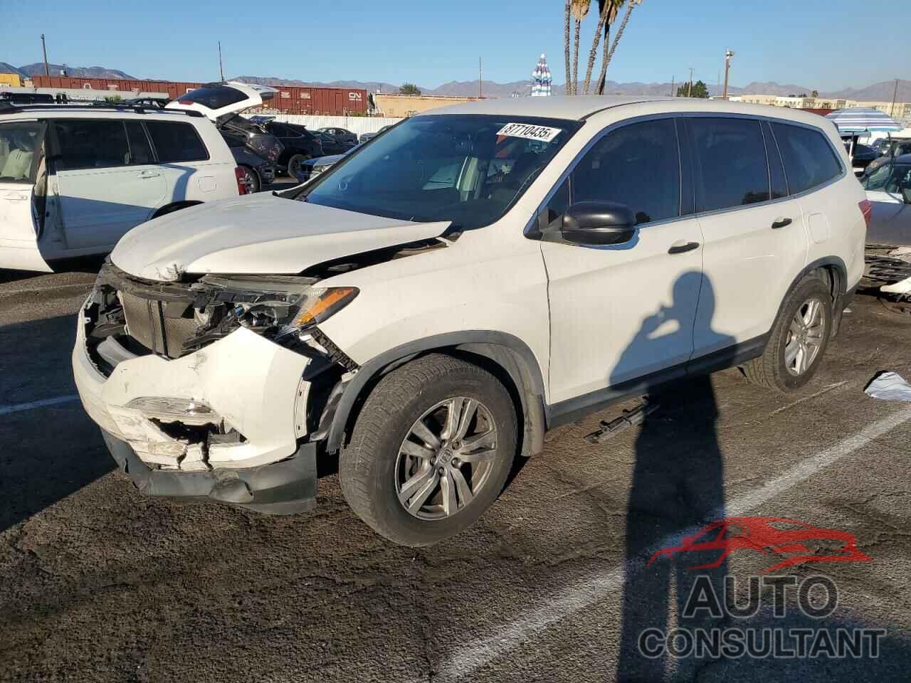 HONDA PILOT 2017 - 5FNYF5H15HB026134