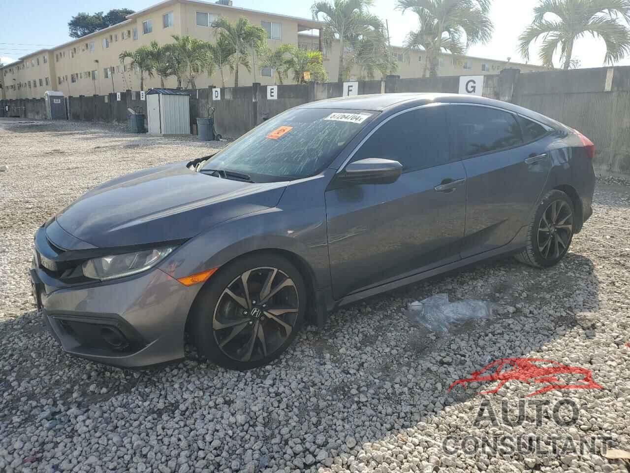 HONDA CIVIC 2020 - 2HGFC2F82LH586373