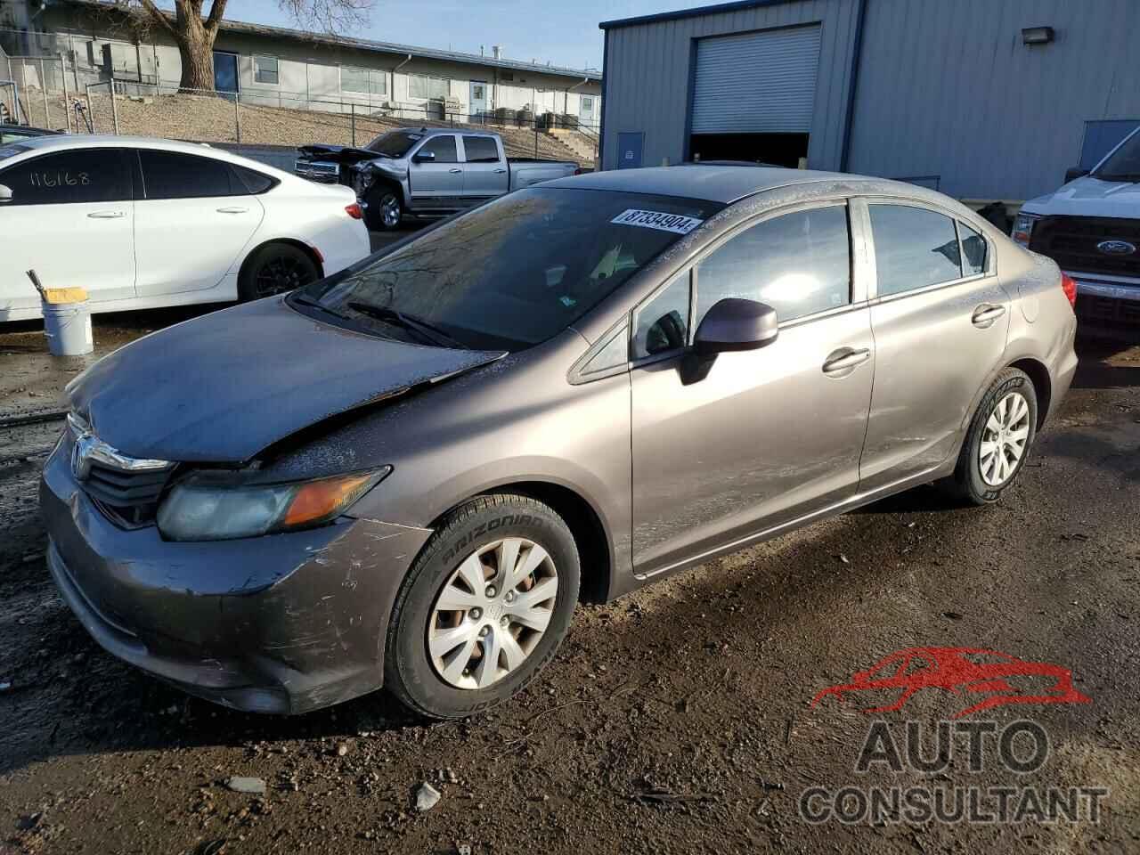 HONDA CIVIC 2012 - 2HGFB2F58CH612497