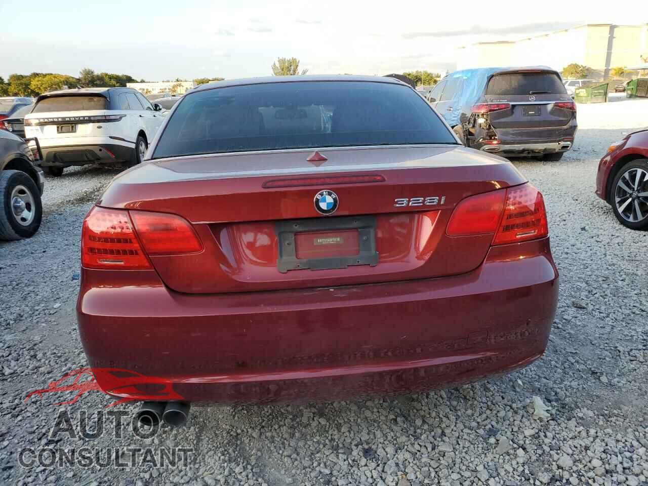 BMW 3 SERIES 2012 - WBADW3C57CE822453