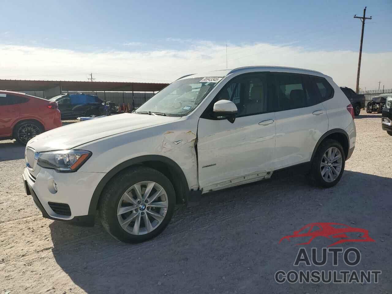 BMW X3 2016 - 5UXWZ7C52G0T43353