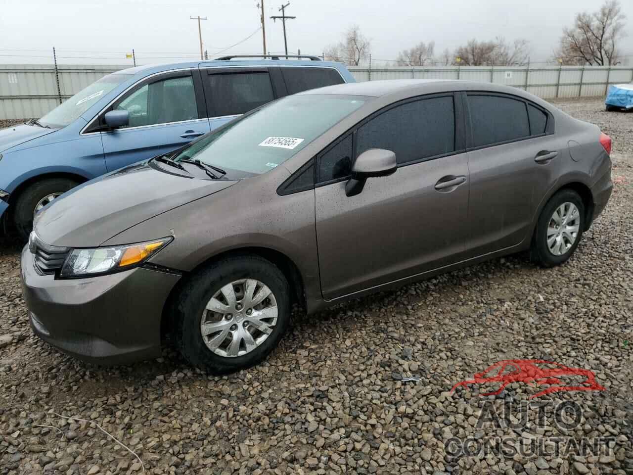 HONDA CIVIC 2012 - 2HGFB2F55CH602607