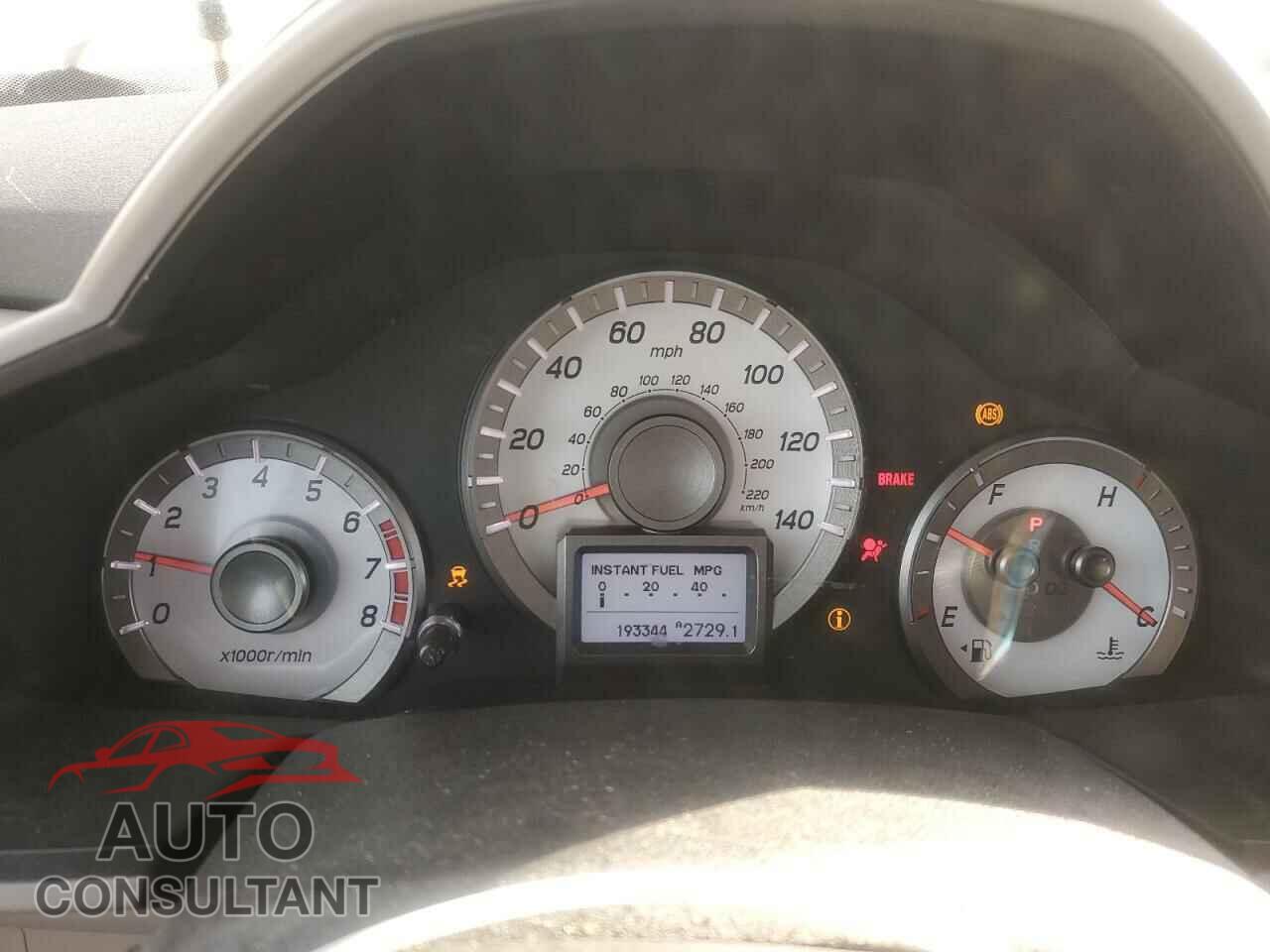 HONDA PILOT 2012 - 5FNYF3H97CB040085
