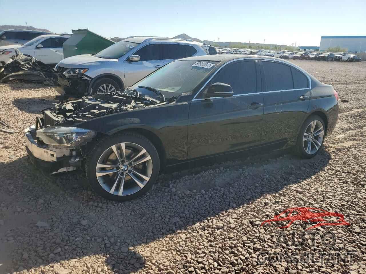 BMW 3 SERIES 2017 - WBA8B9G3XHNU54429