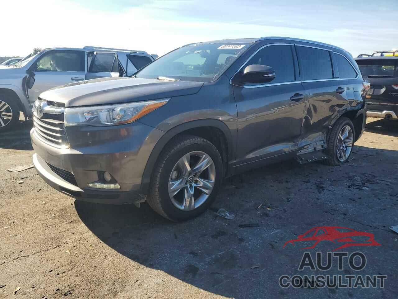 TOYOTA HIGHLANDER 2016 - 5TDYKRFH2GS136023