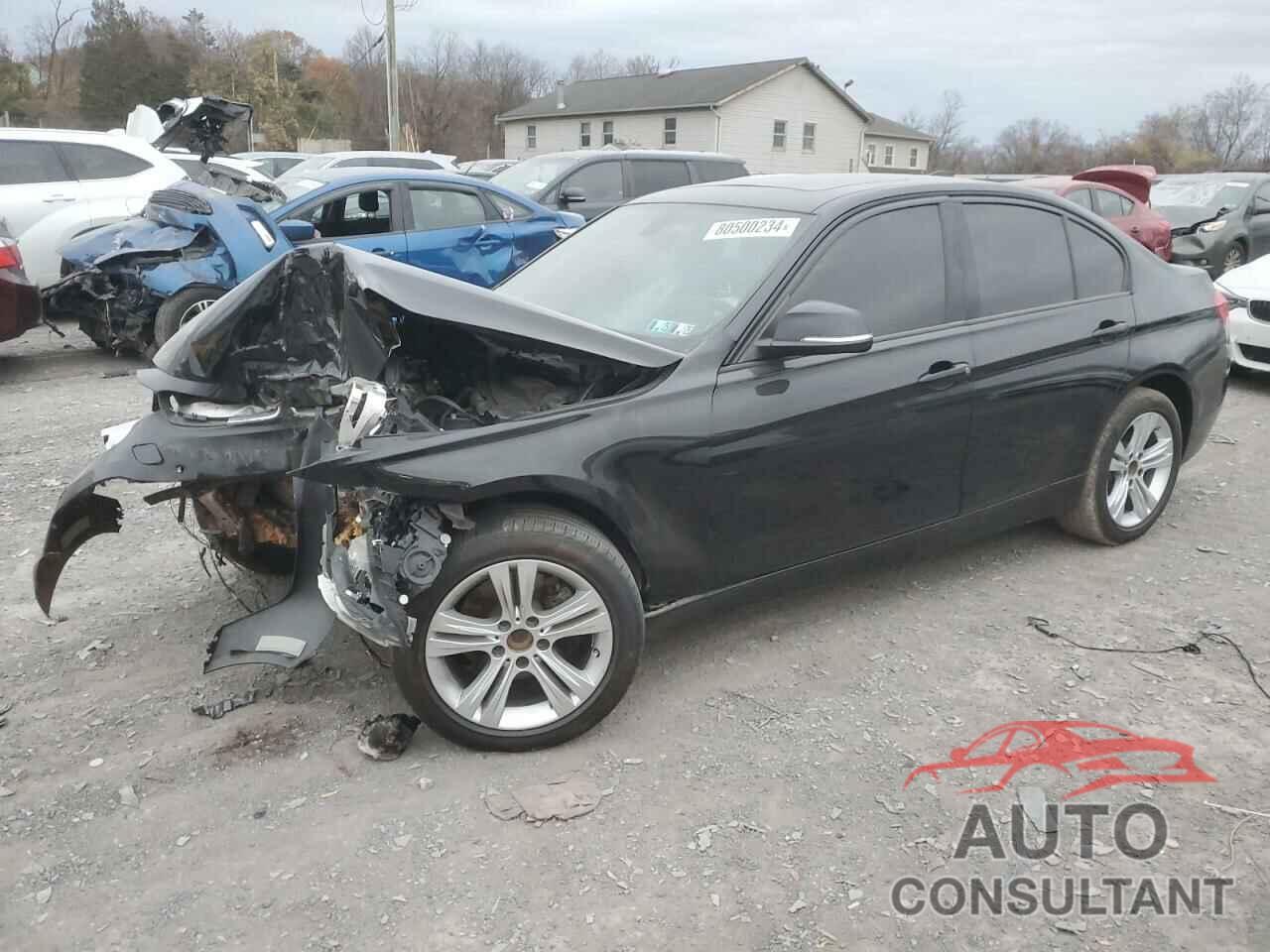 BMW 3 SERIES 2016 - WBA8E3G54GNT78419