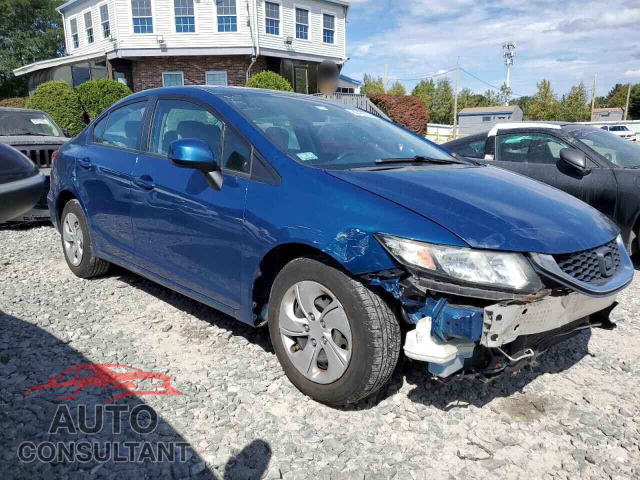 HONDA CIVIC 2013 - 2HGFB2F57DH575069