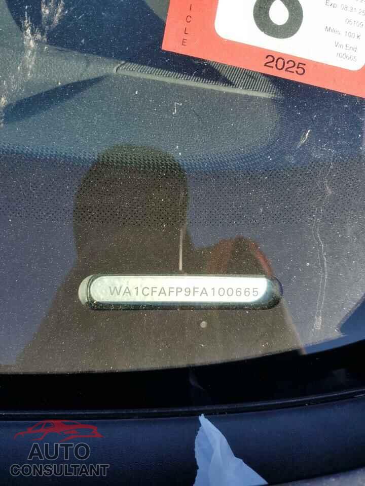 AUDI Q5 2015 - WA1CFAFP9FA100665