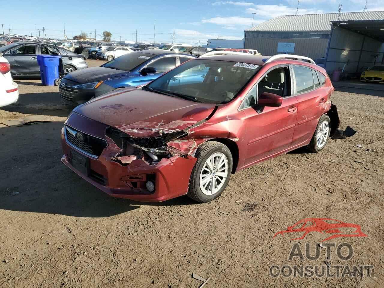 SUBARU IMPREZA 2018 - 4S3GTAD69J3751723