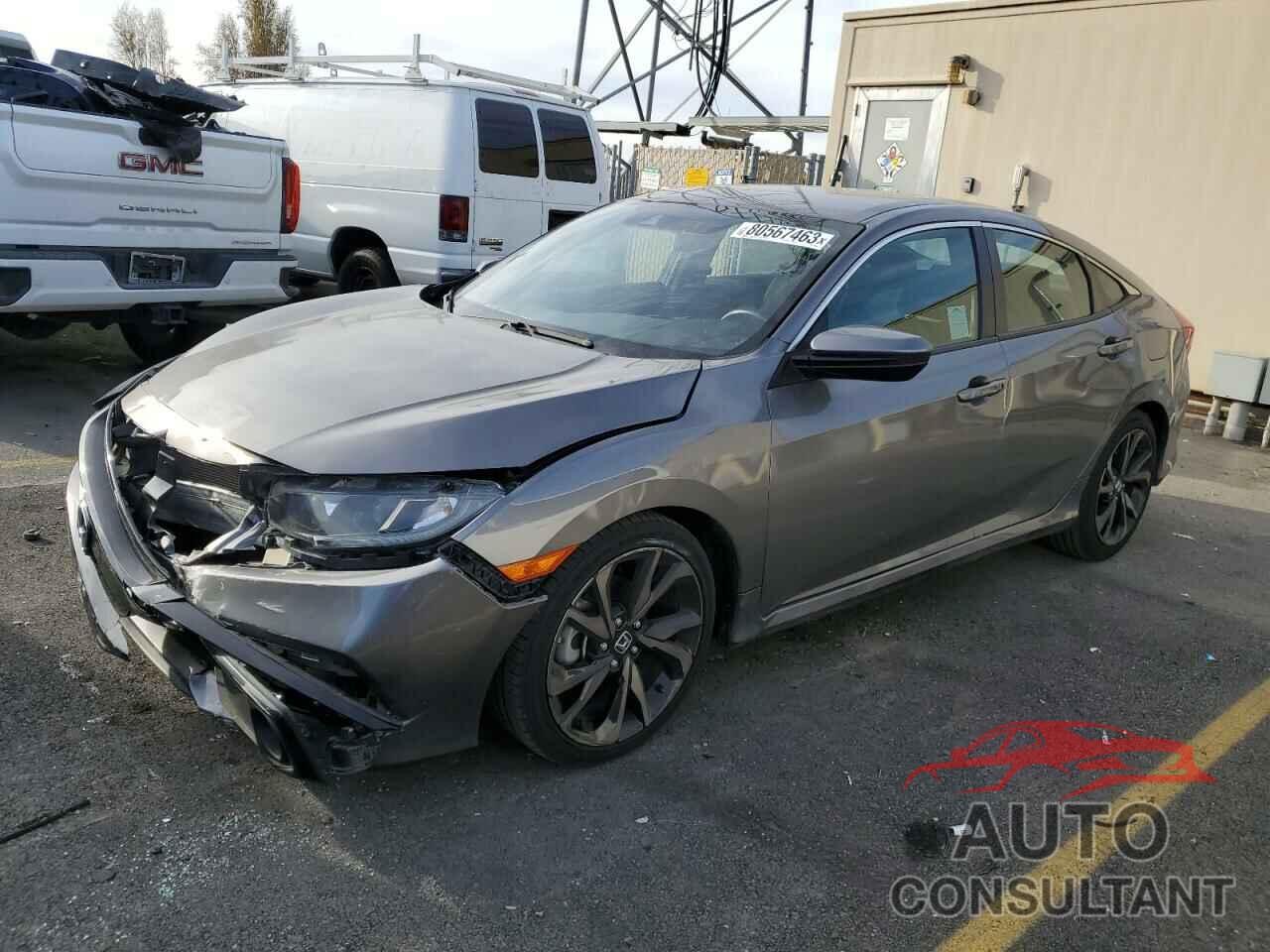 HONDA CIVIC 2019 - 2HGFC2F89KH604043