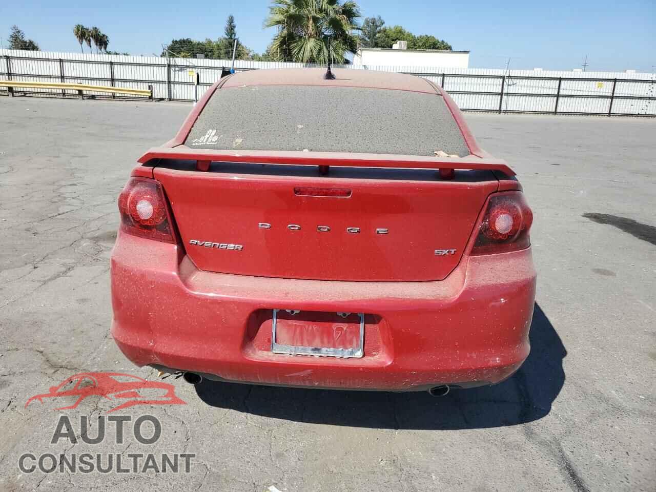DODGE AVENGER 2013 - 1C3CDZCG2DN655157