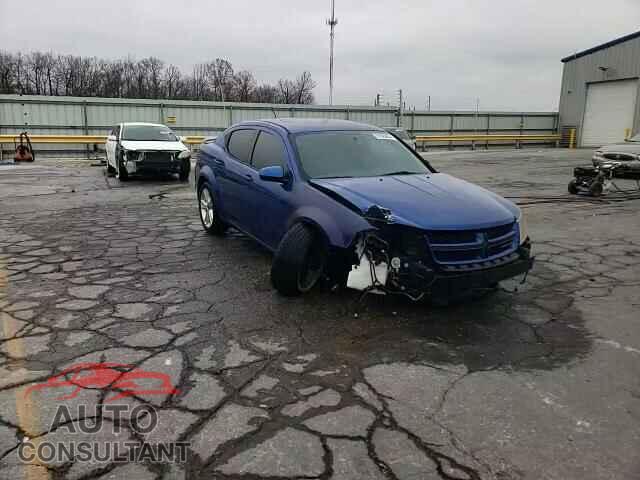 DODGE AVENGER 2013 - 1C3CDZCG6DN581807