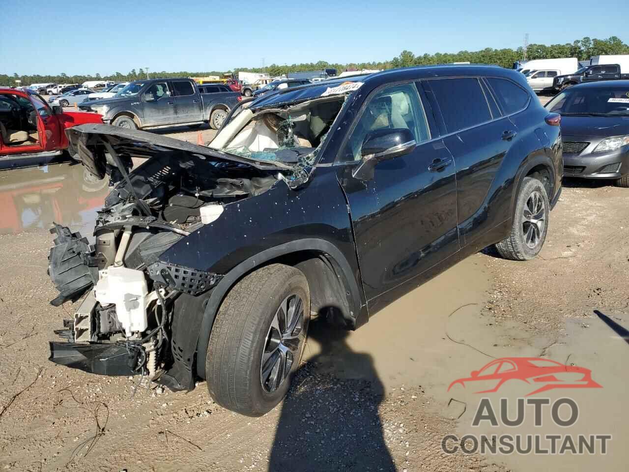 TOYOTA HIGHLANDER 2021 - 5TDGZRAH9MS516101