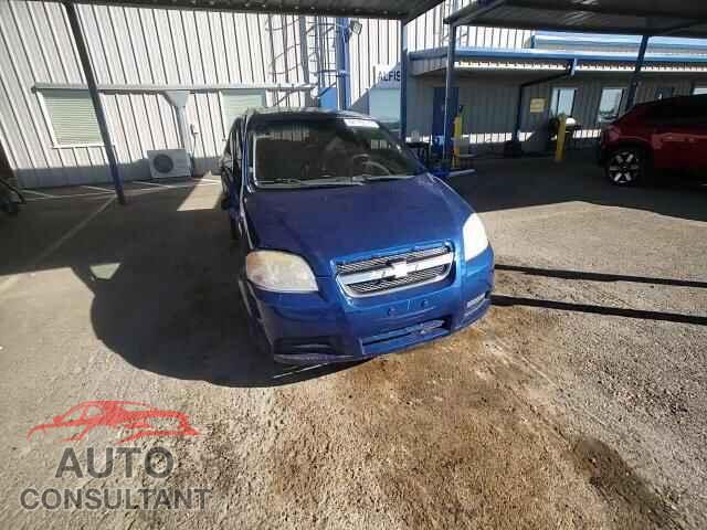 CHEVROLET AVEO 2010 - KL1TD5DE8AB110392