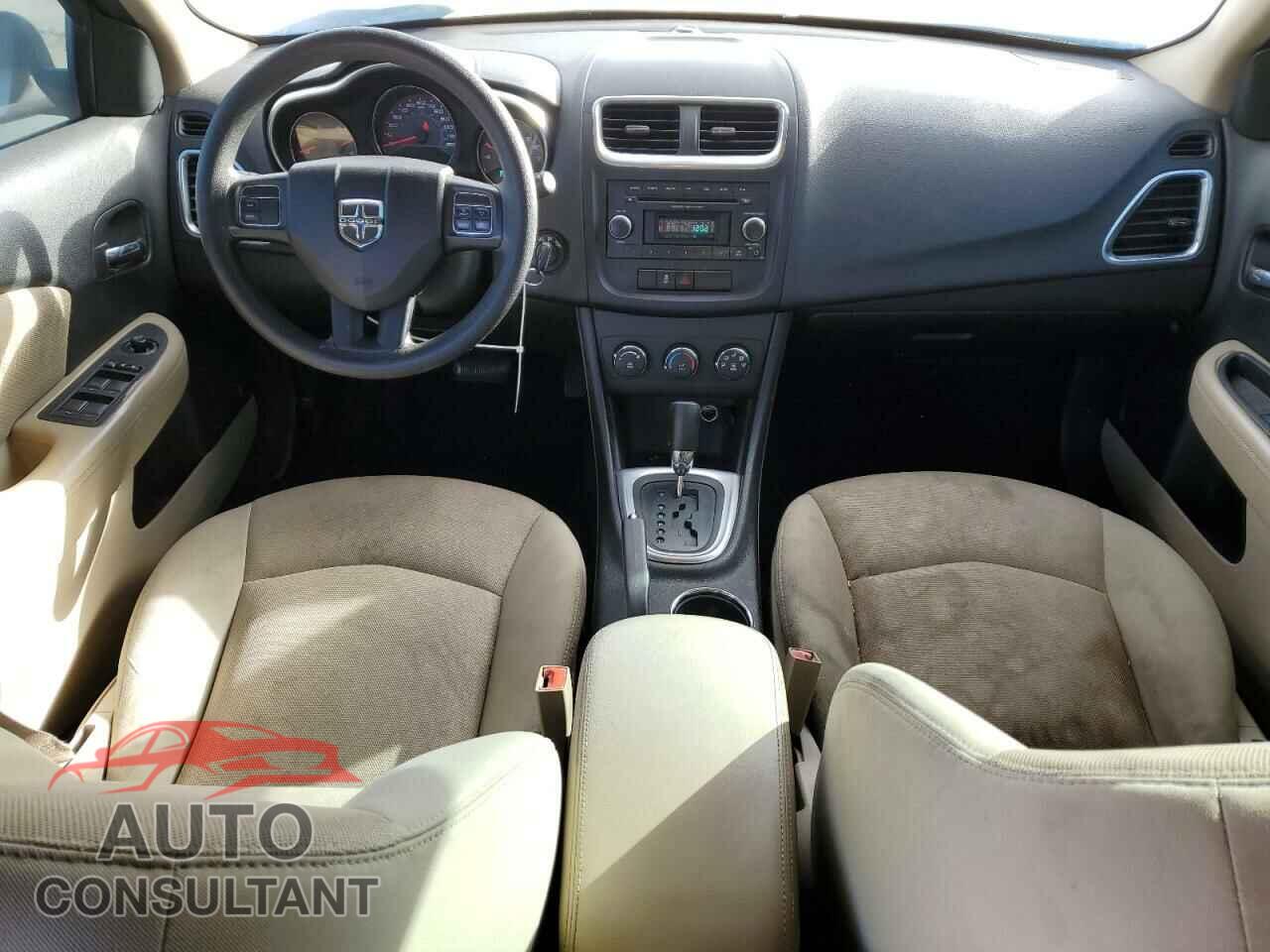 DODGE AVENGER 2012 - 1C3CDZAB9CN154028