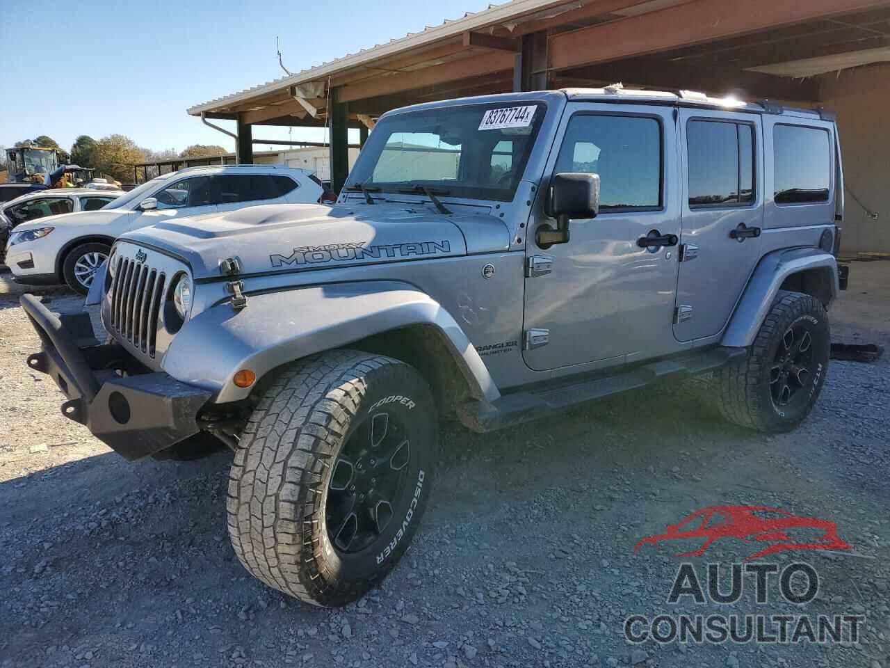 JEEP WRANGLER 2017 - 1C4HJWEG5HL664166
