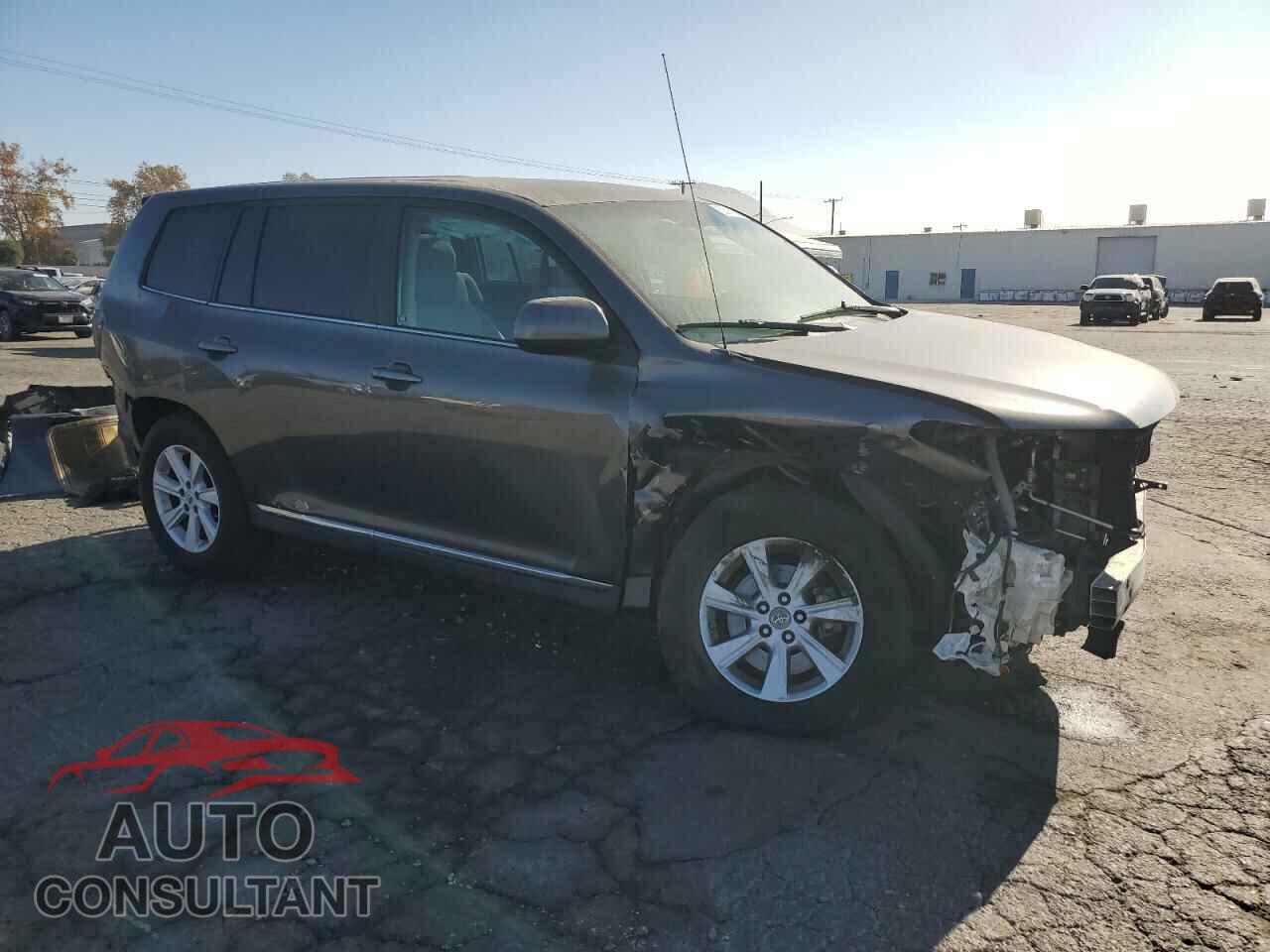 TOYOTA HIGHLANDER 2012 - 5TDZA3EH4CS027949